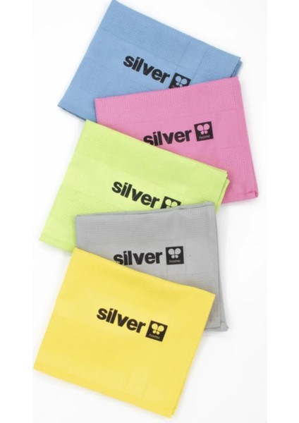Silver Home Mikrofiber Dekoratif Renkli Cam Bezi Pk : 5 Adet Bez 42*68 cm Boyutlarında fiyatları