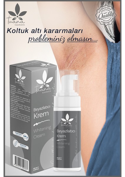 Beyazlatıcı ve Cilt Tonu Eşitleyici Krem 100 ml – Leke ve Kararma Karşıtı Vitamin Takviyeli Formül