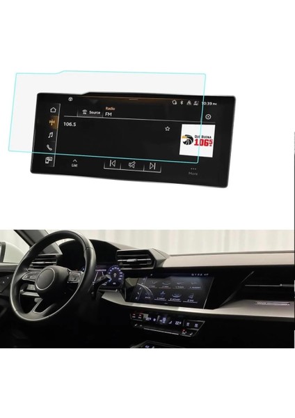Audi A3 Ekran Koruyucu 10.1 Inç 8y Multimedya Nano fiyatları