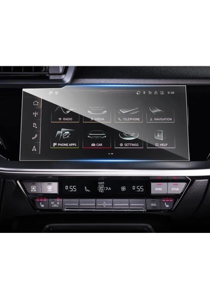 Audi S3 Ekran Koruyucu 10.1 Inç Multimedya Nano Şeffaf