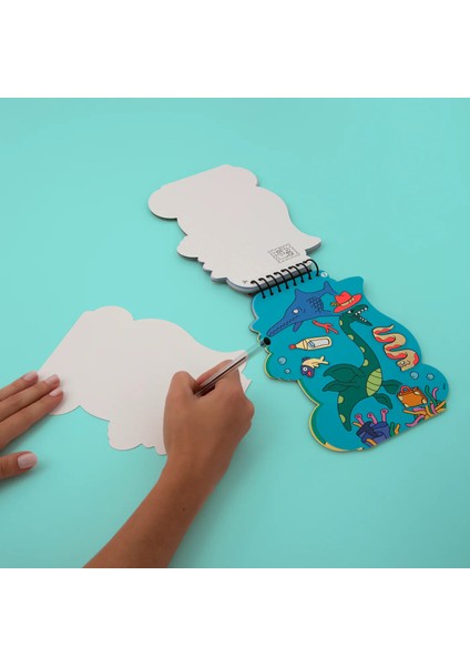 Sticker Activity Book - Dinos modelleri