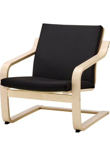 Sallanan Koltuk, Ekru-Bej-Vissle Siyah, Alçak Arkalıklı