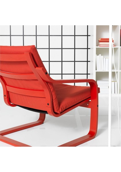 Sallanan Koltuk, Kırmızı-Vissle Kırmızı, Alçak Arkalıklı modelleri