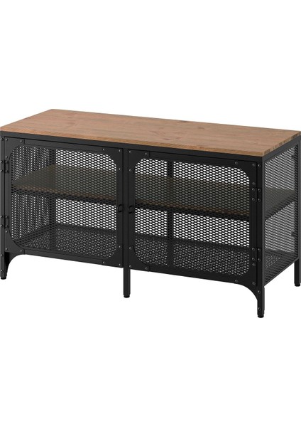 Tv Sehpası, Siyah, 100X36X54 cm