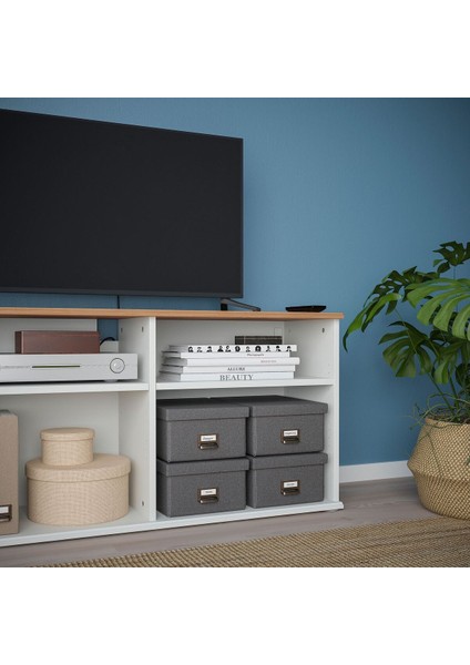 Tv Sehpası, Beyaz, 118X38X60 cm modelleri