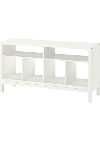 Tv Sehpası, Beyaz, 147X39X78 cm