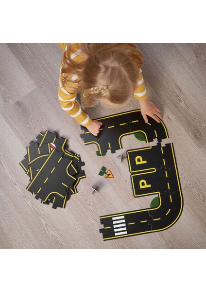 23 Parçalı Araba Seti, Çok Renkli modelleri