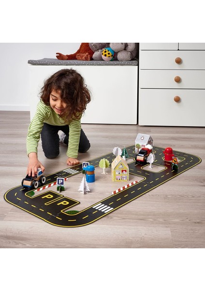 23 Parçalı Araba Seti, Çok Renkli fırsatları