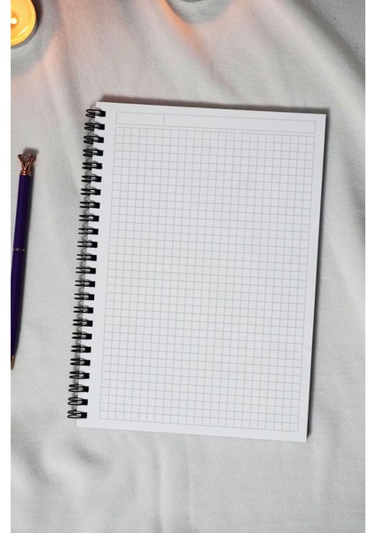 A5 Lunapark Temalı Siyah Kraft Kapaklı Defter - Kareli Defter - 60 Yaprak (120 Sayfa) 15X21 cm fiyatları