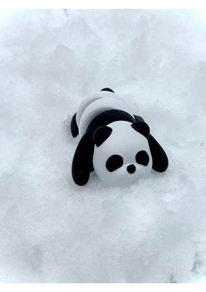 Panda Oyuncak - Ormanın Sevimli Dev Yaratığı! 🐼🎋 3D Hareketli Organik Model- Orta Boy