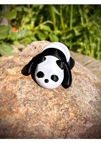 Panda Oyuncak - Ormanın Sevimli Dev Yaratığı! 🐼🎋 3D Hareketli Organik Model- Orta Boy