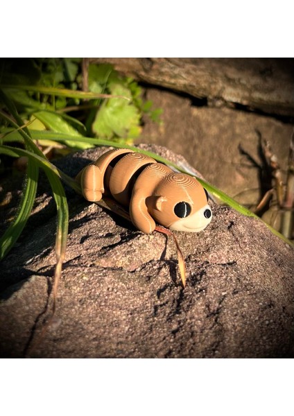 Su Samuru Oyuncak - Nehirlerin Neşeli ve Çevik Kaşifi! 🦦🌊3d Hareketli Organik Model- Orta Boy fiyatları