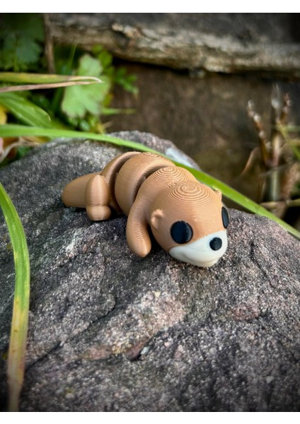 Su Samuru Oyuncak - Nehirlerin Neşeli ve Çevik Kaşifi! 🦦🌊3d Hareketli Organik Model- Orta Boy modelleri