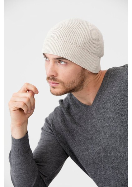 Erkek Yün Bere Bej fiyatları