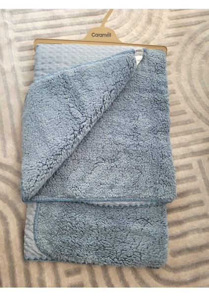 Incibaby Welsoft & Müslin Pamuk Çift Taraflı Sağlıklı Yumuşacık Bebek Battaniyesi 80X90 fırsatları