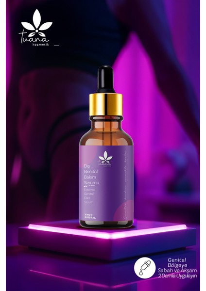 Kadınlara Özel Genital Bölge Serumu 10 ml – Sıkılaştırıcı, Renk Tonu Eşitleyen, Alerjensiz Doğal Formül indirimleri