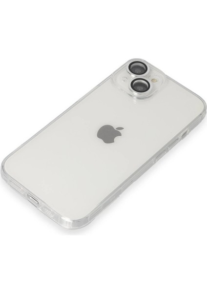 Iphone 14 Kılıf Luko Lens Silikon - Gümüş Arbkd fırsatları