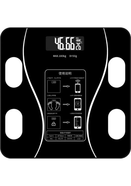 Smart Body Scale Akıllı Banyo Baskülü Yağ Su Kas Vücut Kitle Endeksi Dijital Tartı modelleri