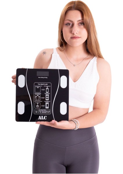 Smart Body Scale Akıllı Banyo Baskülü Yağ Su Kas Vücut Kitle Endeksi Dijital Tartı fırsatları