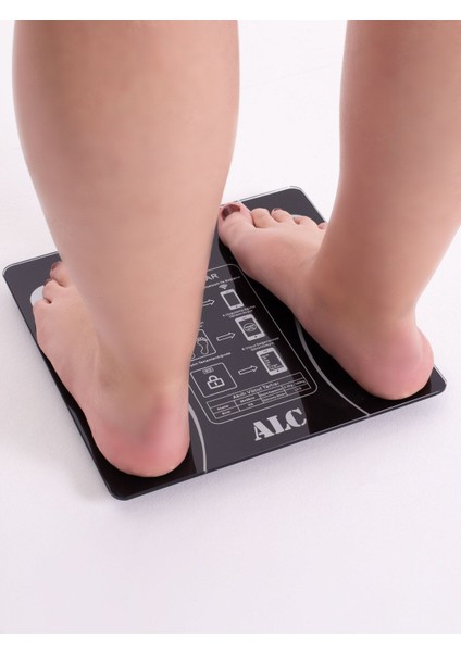 Smart Body Scale Akıllı Banyo Baskülü Yağ Su Kas Vücut Kitle Endeksi Dijital Tartı indirimleri