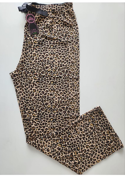 Bambu Likralı Ring Viskon Pijama Altı 6013