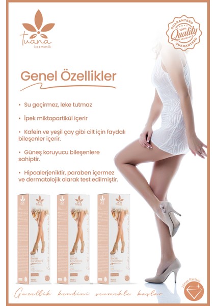 Air Stocking 03- Bronze Sprey Bacak Fondoteni - 30 ml