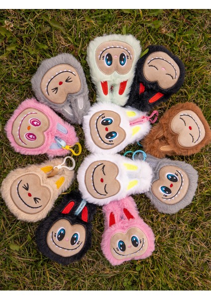 Labubu Sevimli Peluş Anahtarlık 3’lü Set fırsatları