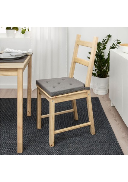 Sandalye Minderi, Gri, 35/42X40X4 cm modelleri