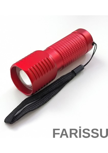 OR-8818 Kırmızı Mini LED El Feneri - Deprem Feneri - 3x Aaa Kuru Pil Uyumlu (Piller Dahil Değildir) fiyatları