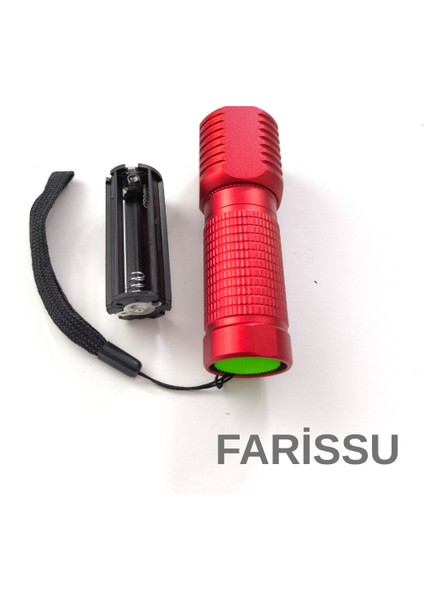OR-8818 Kırmızı Mini LED El Feneri - Deprem Feneri - 3x Aaa Kuru Pil Uyumlu (Piller Dahil Değildir) fırsatları