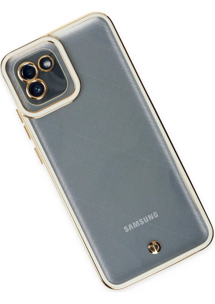 Samsung Galaxy A03 Kılıf Liva Lens Silikon - Beyaz Arbkd modelleri