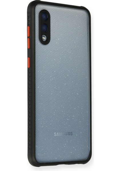 Samsung Galaxy A02 Kılıf Miami Şeffaf Silikon - Siyah Arbkd fiyatları