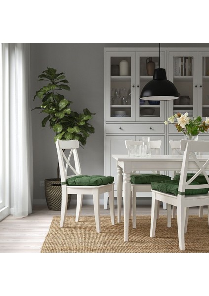 Sandalye Minderi, Yeşil, 40/35X38X7 cm fırsatları