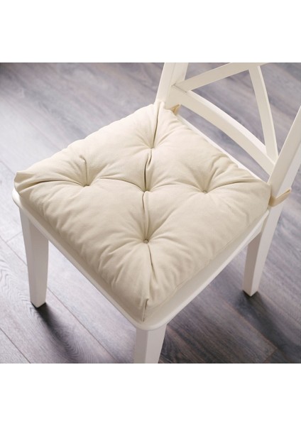Sandalye Minderi, Ekru, 40/35X38X7 cm fiyatları