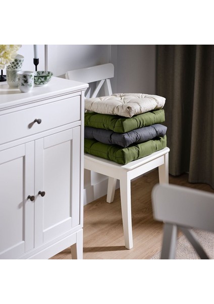 Sandalye Minderi, Ekru, 40/35X38X7 cm fırsatları