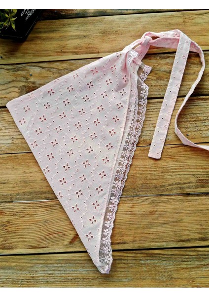 Bağcıklı Dantel Fisto Bandana | El Yapımı fiyatları