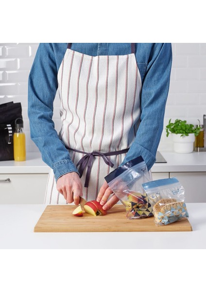 Kilitlenebilir Buzdolabı Poşeti, Mavi-Açık Mavi, 1 Lt ve 0,4 Lt, 60 Adet fiyatları