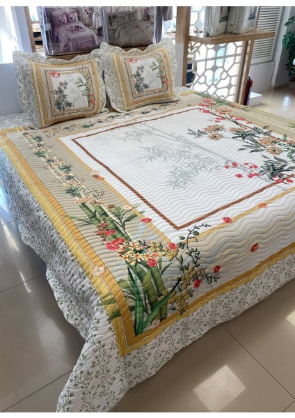 Etehometex Çift Kişilik Kapitoneli Yatak Örtüsü Seti modelleri
