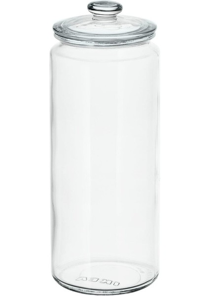Kapaklı Cam Kavanoz, Cam, 1,8 Lt