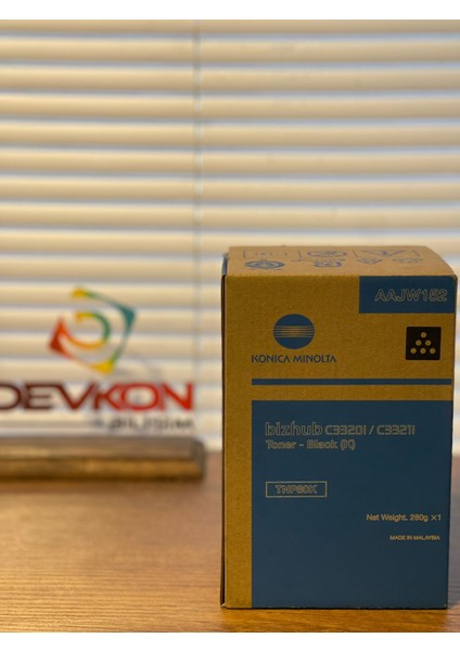 Tnp-80 Orijinal Siyah Toner Bizhub C3320I AAJW152 (TNP80K) modelleri