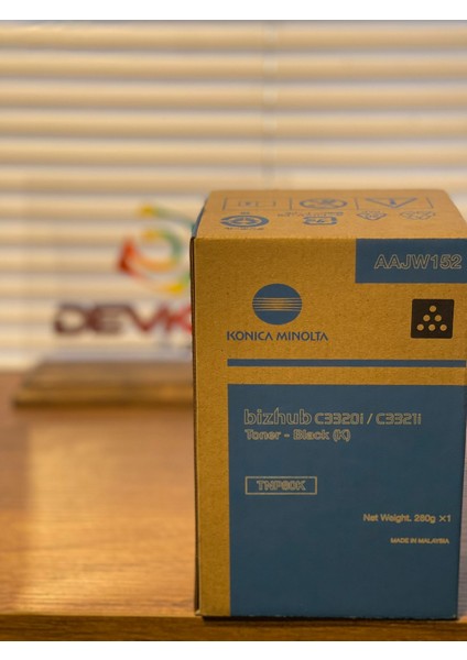 Tnp-80 Orijinal Siyah Toner Bizhub C3320I AAJW152 (TNP80K) fırsatları