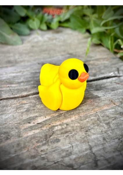 Ördek Oyuncak- Bebek Ördek Gölün Sevimli Kaşifi 🦆🌊 3D Hareketli Organik Model - Orta Boy modelleri