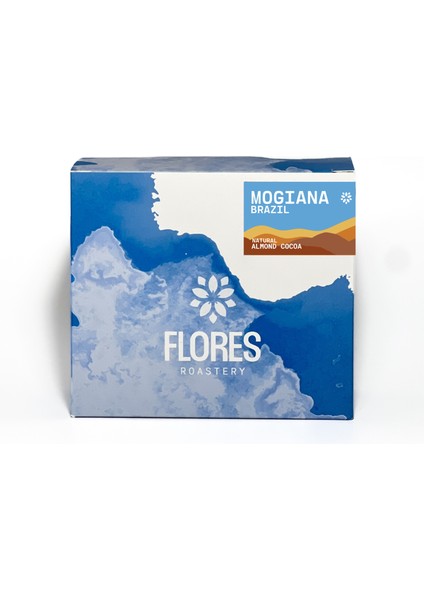 Flores Roastery Espresso/filtre Kahve Brezilya Mogiana Natural Kahve - Çikolata & Fındık Notaları