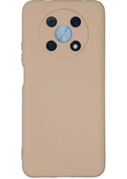 Huawei Nova Y90 Kılıf Nano Içi Kadife Silikon - Pudra Arbkd