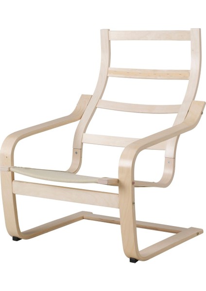 Sallanan Koltuk Iskeleti, Huş Kaplama, Yüksek Arkalıklı