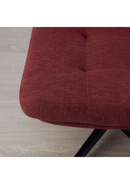 Tekli Koltuk ve Puf, Lejde Kırmızı-Kahverengi modelleri