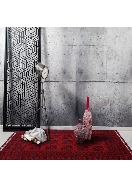 Buhari Bhr 04 Kaymaz Tabanlı İnce Afgan Desenli Halı fiyatları