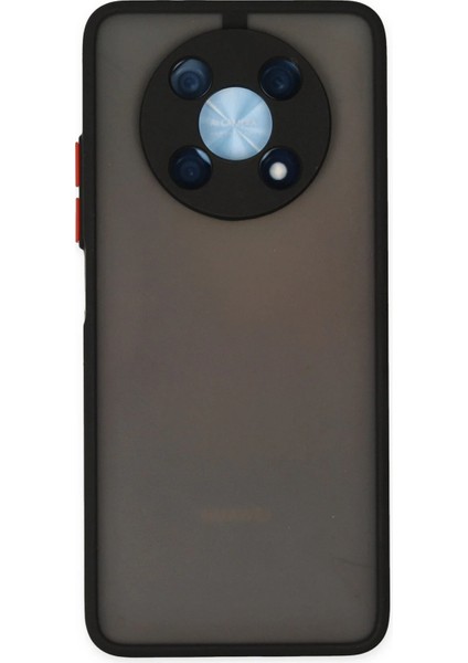 Huawei Nova Y90 Kılıf Montreal Silikon Kapak - Siyah Arbkd
