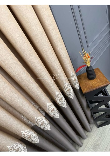 Fon Perde Pano Panel Fonluk Ekselans Desen 90X270