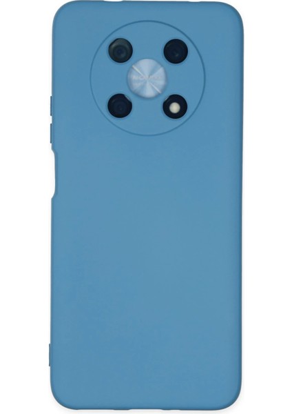 Huawei Nova Y90 Kılıf Nano Içi Kadife Silikon - Mavi Arbkd